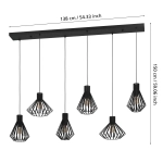 BASIDANO Lampa wisząca 390126 EGLO