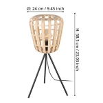 MONTEZUELO Lampa stołowa 390154 EGLO