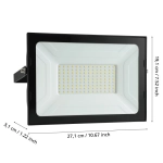FAEDO 3 kinkiet zewnętrzny LED 102W 5000K naświetlacz czarny 900256 EGLO