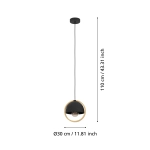CALLOW Lampa wisząca 43755 EGLO