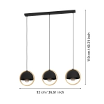 CALLOW Lampa wisząca 43756 EGLO