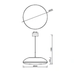 Lampa wisząca Mantra Kazz 8140MA - zdjęcie dodatkowe 1