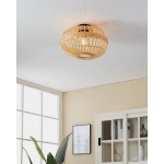 LAMSFIELD oprawa sufitowa plafon 1 x E27, 45 cm | Boho 43723 EGLO