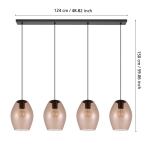 ESTANYS 1 Lampa wisząca 390162 EGLO