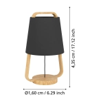 CAMALOZA Lampa stołowa 390187 EGLO