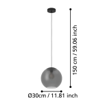 ARANGONA Lampa wisząca 390212 EGLO