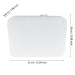 FRANIA-S Plafon łazienkowy LED 33x33 cm 4000K IP44 biały lampa ścienna / sufitowa 900364 EGLO