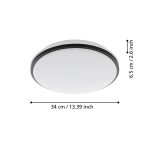 kinkiecik.pl PINETTO lampa ścienna / sufitowa 900366 EGLO