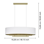 PINETARA Lampa wisząca 390182 EGLO