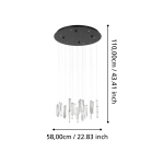 SARDENARA Lampa wisząca 390209 EGLO