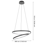 RUOTALE Lampa wisząca 900472 EGLO