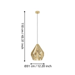 CARLTON Lampa wisząca 43814 EGLO