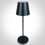BLACK 3,5W WW TABLE LAMP RECHARGEABLE USB IP54 DIMMABLE 61082B/B/W ONE LIGHT