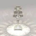 Lampa stołowa przenośna Decorative 61096/W IP54 One Light