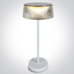 WHITE TABLE LAMP 2w WW IP44 USB RECHARGEABLE DIMMABLE 61106/W/W ONE LIGHT