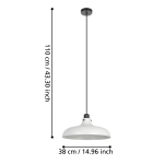 MATLOCK Lampa wisząca 43825 EGLO