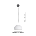 BALMES Lampa wisząca 390201 EGLO