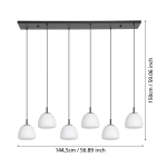 BALMES Lampa wisząca 390203 EGLO