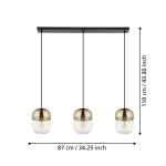 MARYVILLA Lampa wisząca 900551 EGLO