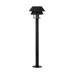 CHIAPPERA Słupek oświetleniowy E27 80 cm czarny zewnętrzna lampa stojąca 900803 EGLO