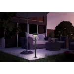 CHIAPPERA Słupek oświetleniowy E27 80 cm czarny zewnętrzna lampa stojąca 900803 EGLO