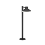 NINNARELLA Słupek oświetleniowy GU10 74,5 cm czarny zewnętrzna lampa stojąca 900689 EGLO
