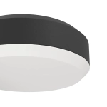 FORNACI lampa ścienna kinkiet zewnętrzny LED czarny 900673 EGLO