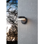 FORNACI lampa ścienna kinkiet zewnętrzny LED czarny 900673 EGLO
