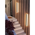 NEVIANO lampa ścienna kinkiet zewnętrzny LED 97cm czarny 900678 EGLO
