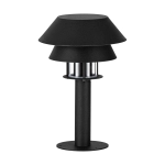 CHIAPPERA Słupek oświetleniowy E27 33 cm czarny zewnętrzna lampa stojąca 900802 EGLO