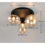 LUMINA – 617030313 excl. 3x E14 · max. 10W TRIO