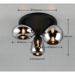 LUMINA – 617030332 excl. 3x E14 · max. 10W TRIO