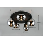 LUMINA – 617030532 excl. 5x E14 · max. 10W TRIO