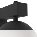 BUFALATA lampa ścienna kinkiet zewnętrzny E27 czarny 900669 EGLO