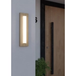 BITETTO lampa ścienna kinkiet zewnętrzny LED brązowy 900679 EGLO
