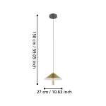 PARAGUAY Lampa wisząca 390271 EGLO