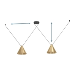 NARICES 1 Lampa wisząca 900843 EGLO