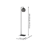 ARANGONA Lampa podłogowa 390254 EGLO