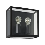 ALAMONTE 1 lampa ścienna kinkiet zewnętrzny 2 x E27 czarny 900698 EGLO