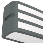 CAMARDA lampa ścienna kinkiet zewnętrzny E27 antracyt IP54 900811 EGLO