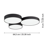 BARBANO-Z oprawa sufitowa 900853 EGLO