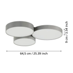BARBANO-Z oprawa sufitowa 900855 EGLO