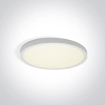 WHITE PLAFON 18W CCTV IP20 230V 62006/W/V ONE LIGHT