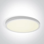 WHITE PLAFON 40W CCTV IP20 230V 62006C/W/V ONE LIGHT