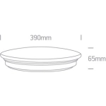 The LED Plafon Range 62026B/W ONE LIGHT