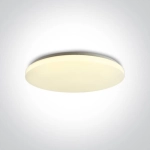 kinkiecik.pl Nilus 62026D/W/C biały plafon slim LED 50W 4000K 230V; nieściemnialny zasilacz LED w komplecie ONE LIGHT