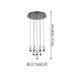 PIANOPOLI 2 Lampa wisząca 390277 EGLO