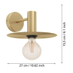 ESCANDELL lampa ścienna 900733 EGLO