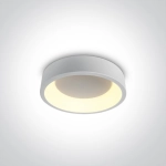 WHITE PLAFON LED 20W CCTV IP20 230V 62130N/W/V ONE LIGHT