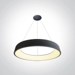ANTHRACITE PENDANT LED 42W CCTV IP20 230V 62142NB/AN/V ONE LIGHT